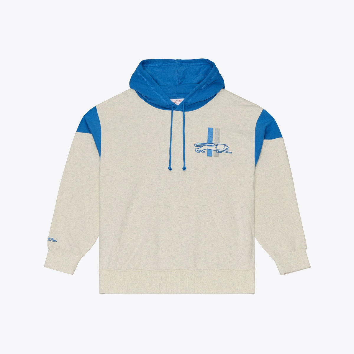Lions 2026 Mitchell & Ness Men's Retro Roots French Terry Hoodie