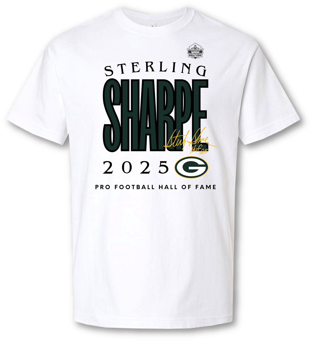 Sterling Sharpe Packers Class of 2025 T-Shirt