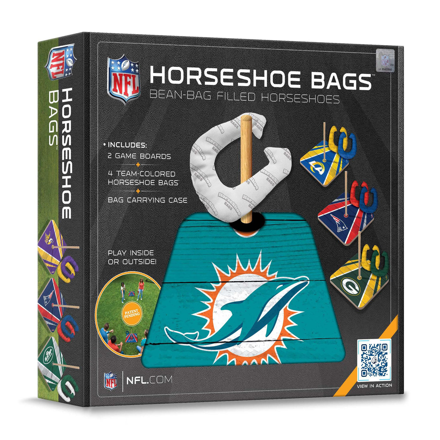 Dolphins HorseShoe Bag