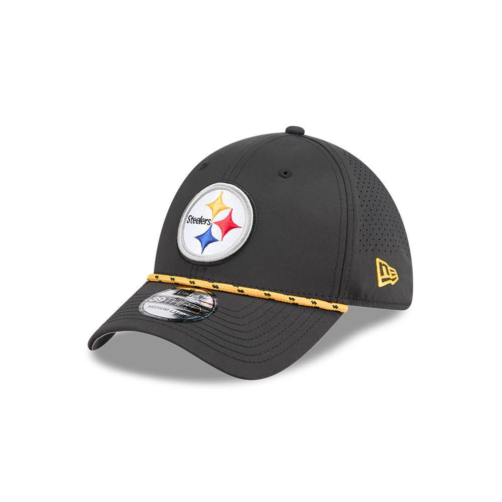 Steelers 2025 New Era Men's 39THIRTY Performance Hat