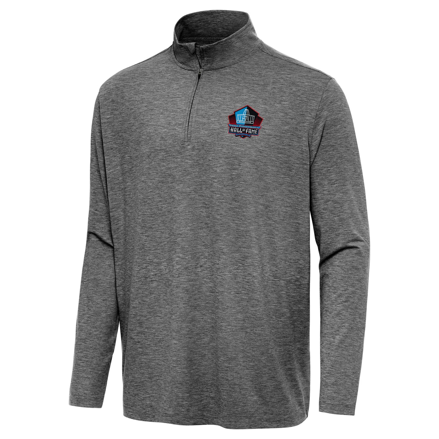 Hall of Fame Antigua Men's Black Hunk 1/4 Zip Pullover