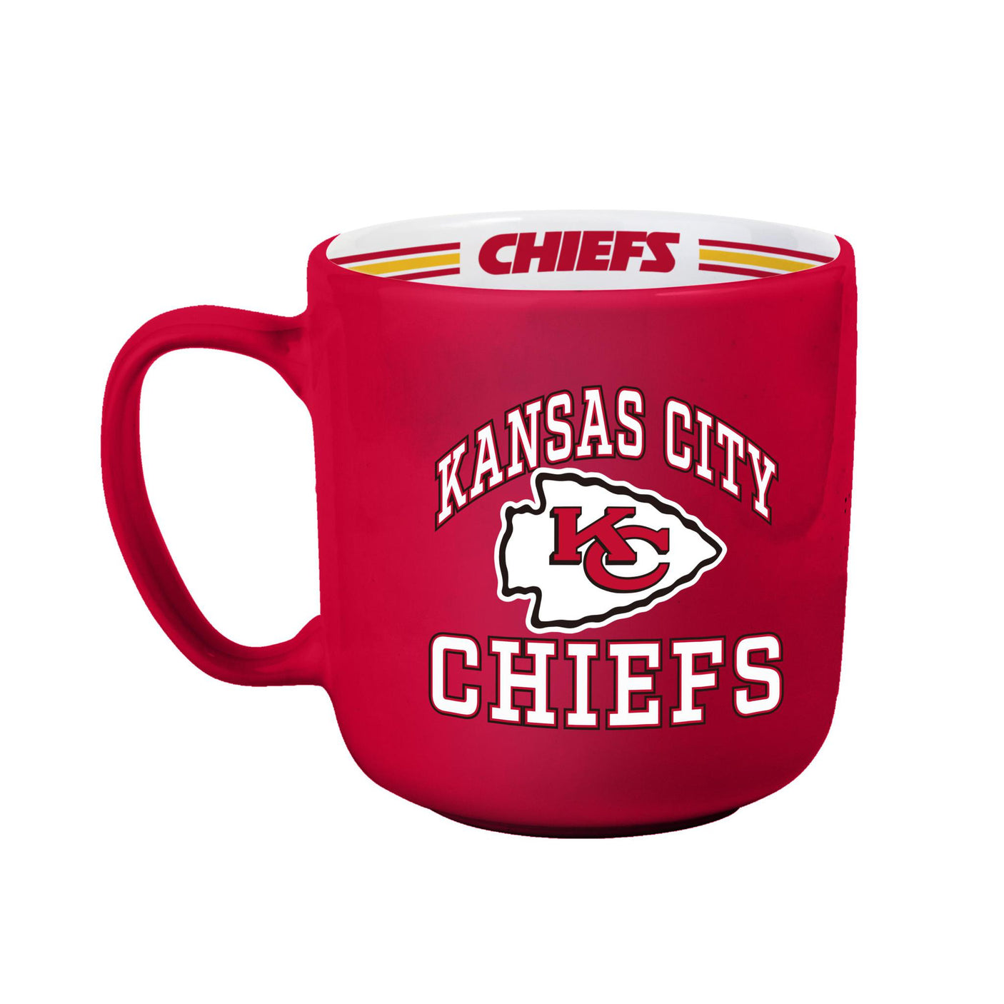 Chiefs 15 oz Stripe Mug