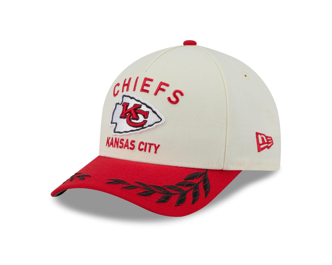 Chiefs 2025 New Era 9FORTY Stretch Snap Color Way Draft Hat