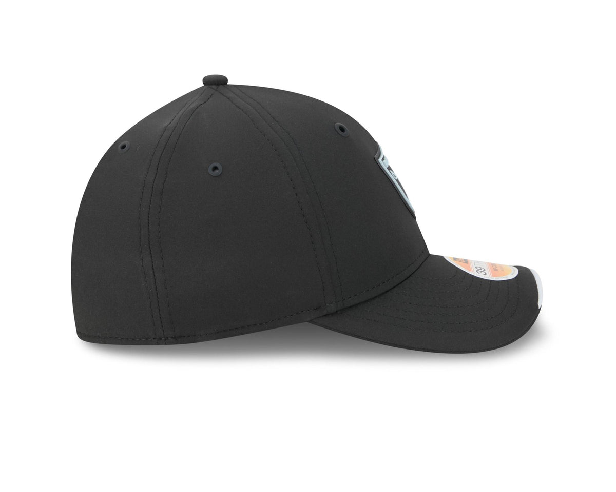 Raiders 2026 New Era Men's 39THIRTY Sideline Hat Pro Football Hall of Fame