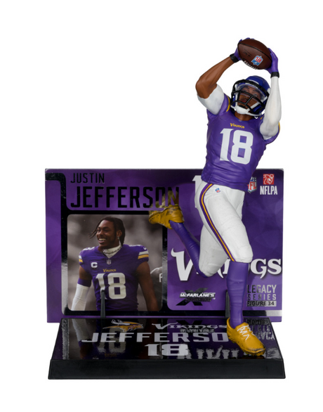 Justin Jefferson McFarlane's SportsPicks Legacy Series 7" Figure #34