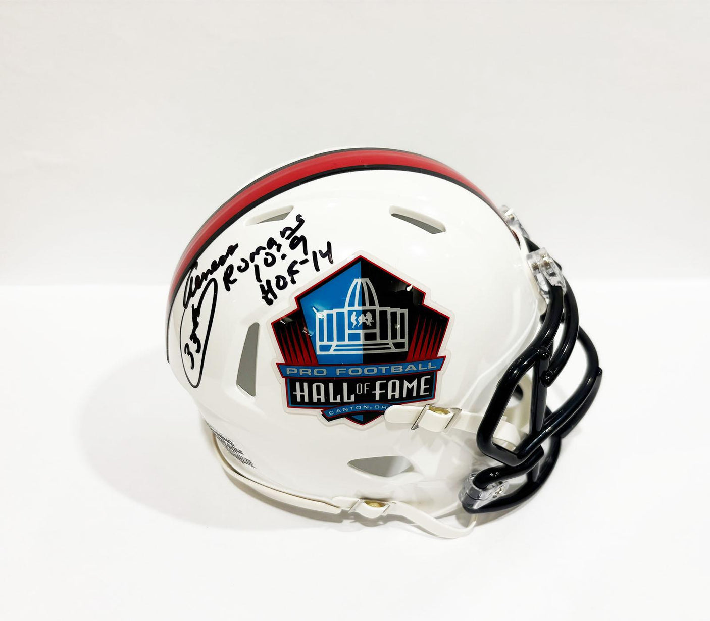 Aeneas Williams Autographed Hall of Fame Mini Helmet