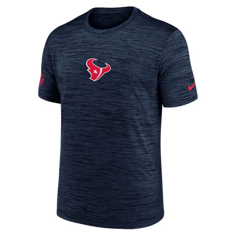 Texans 2025 Nike Dri-Fit Sideline Team Issue Velocity T-Shirt