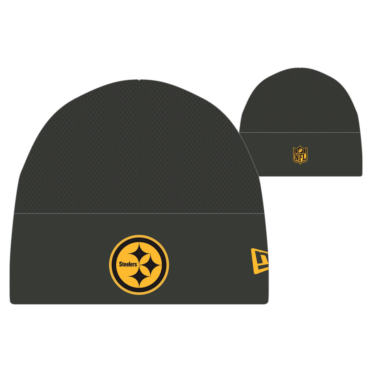 Steelers 2026 New Era Men's Skully Sideline Cold Weather Knit Pro Football Hall of Fame