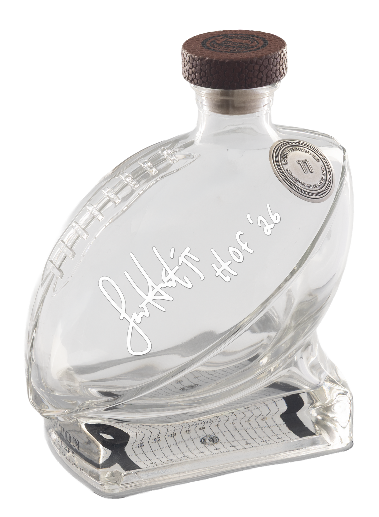 Larry Fitzgerald Class of 2026 Canton Distillery Football Decanter ***PREORDER***