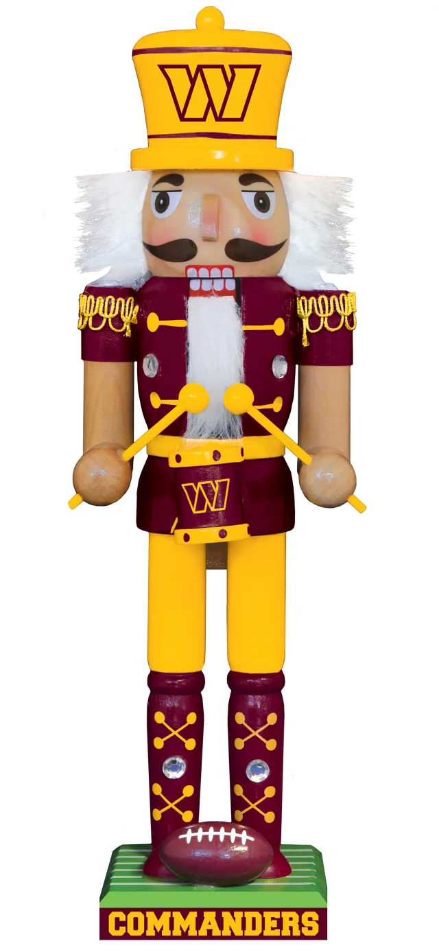 Commanders Nutcracker Pro Football Hall of Fame