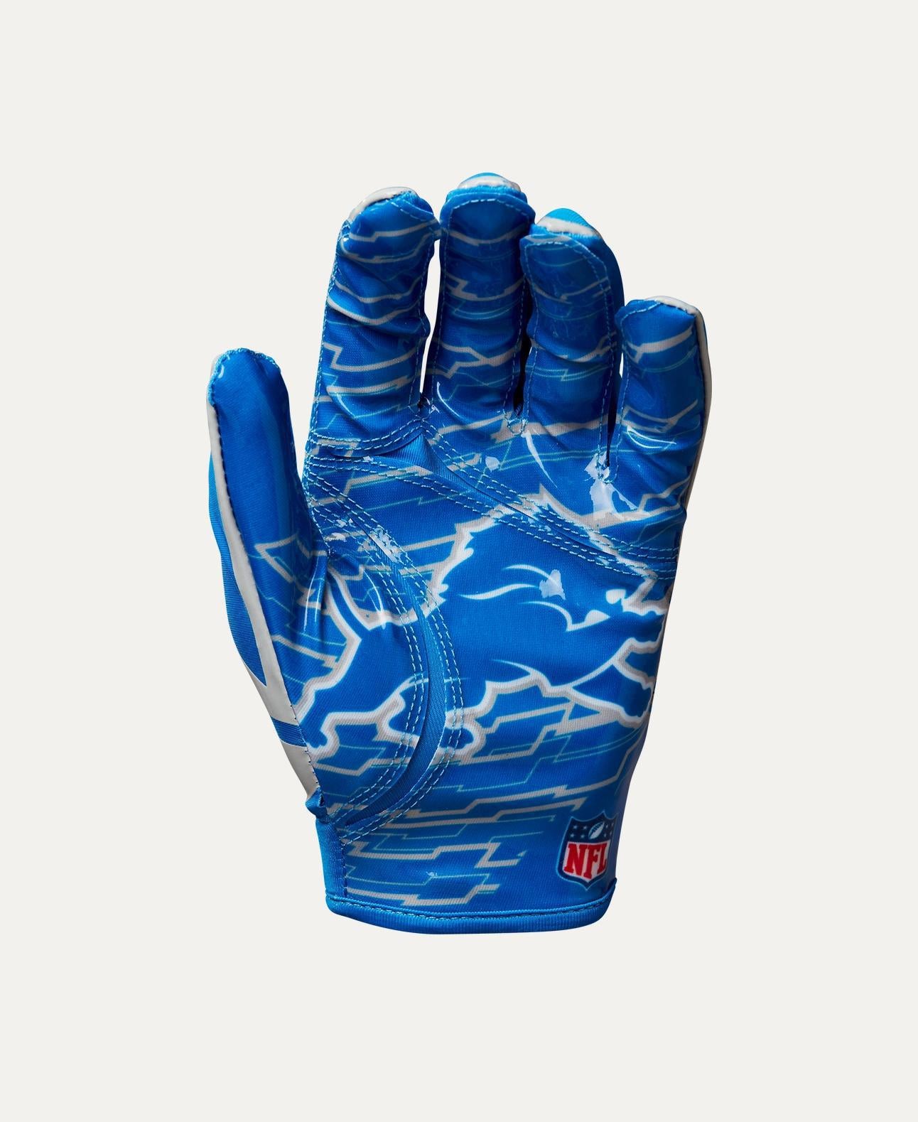 Lions 2025 Wilson Adult NFL Stretch Fit Receivers Gloves