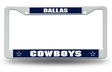 Cowboys License Plate Frame