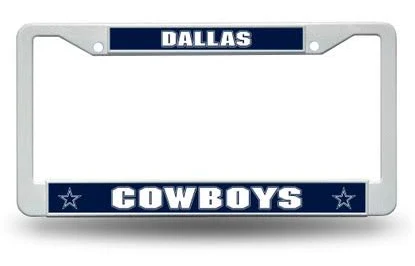 Cowboys License Plate Frame