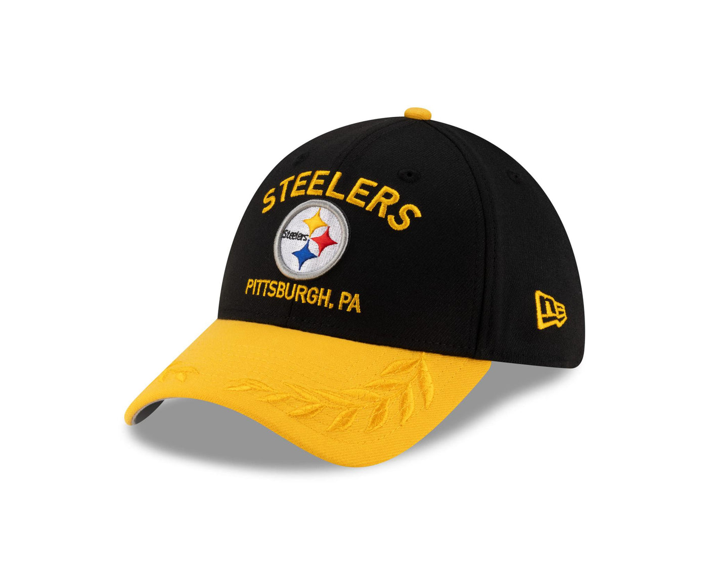 Steelers 2025 New Era Men's 39THIRTY Draft Hat