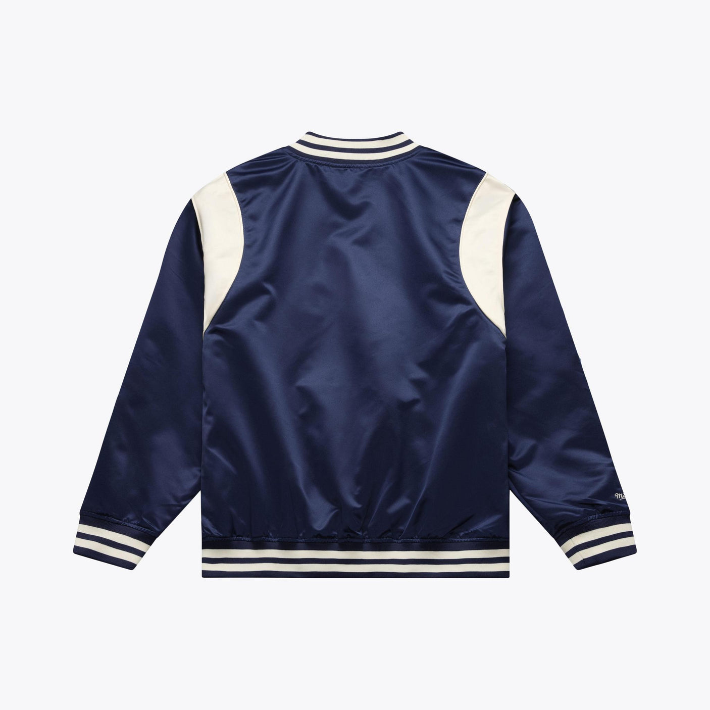 Bears 2026 Mitchell & Ness Men's NFL Retro Roots Lightweight Satin Jacket (10355339788564)