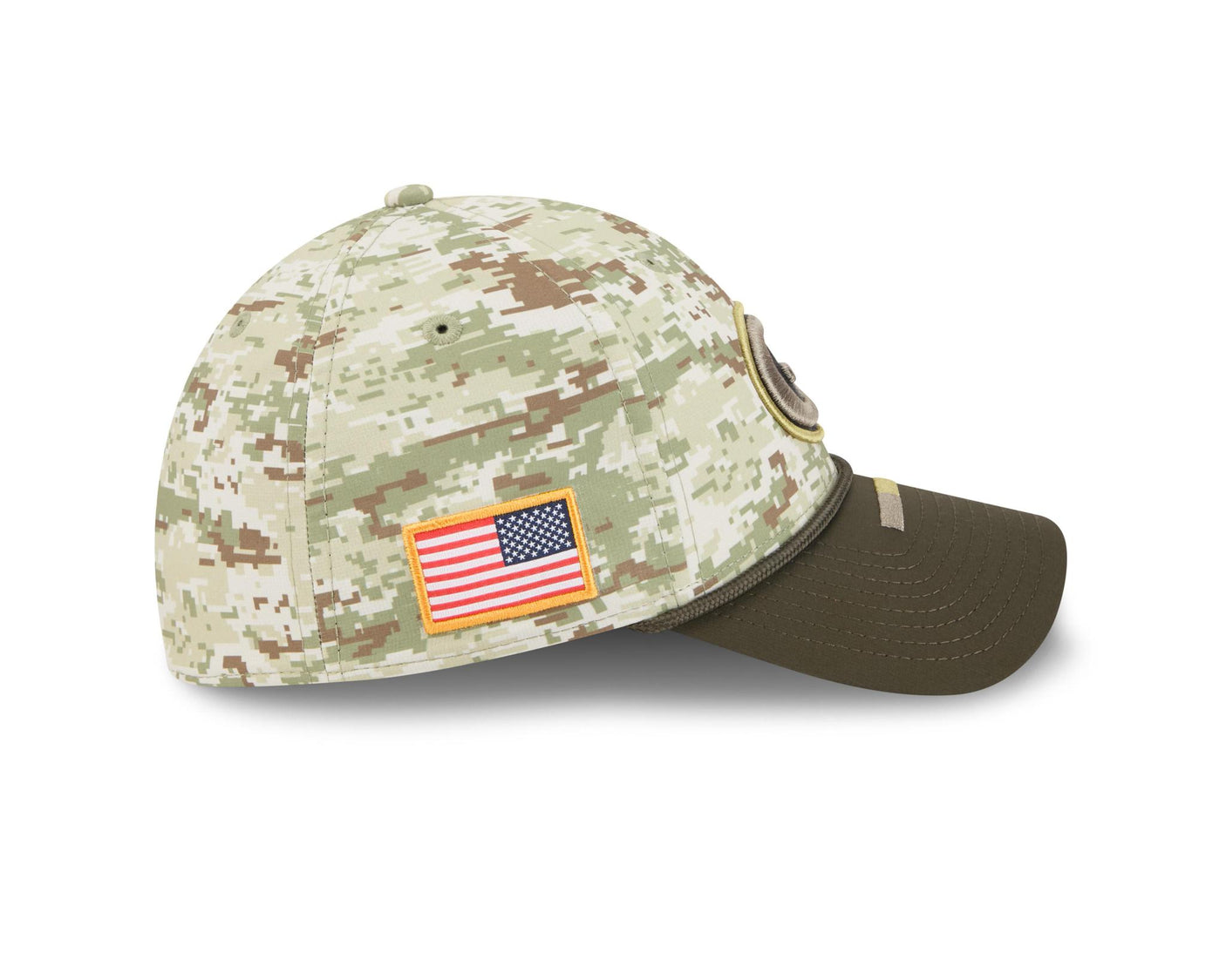 Packers 2025 New Era Men's 39THIRTY Salute to Service Hat