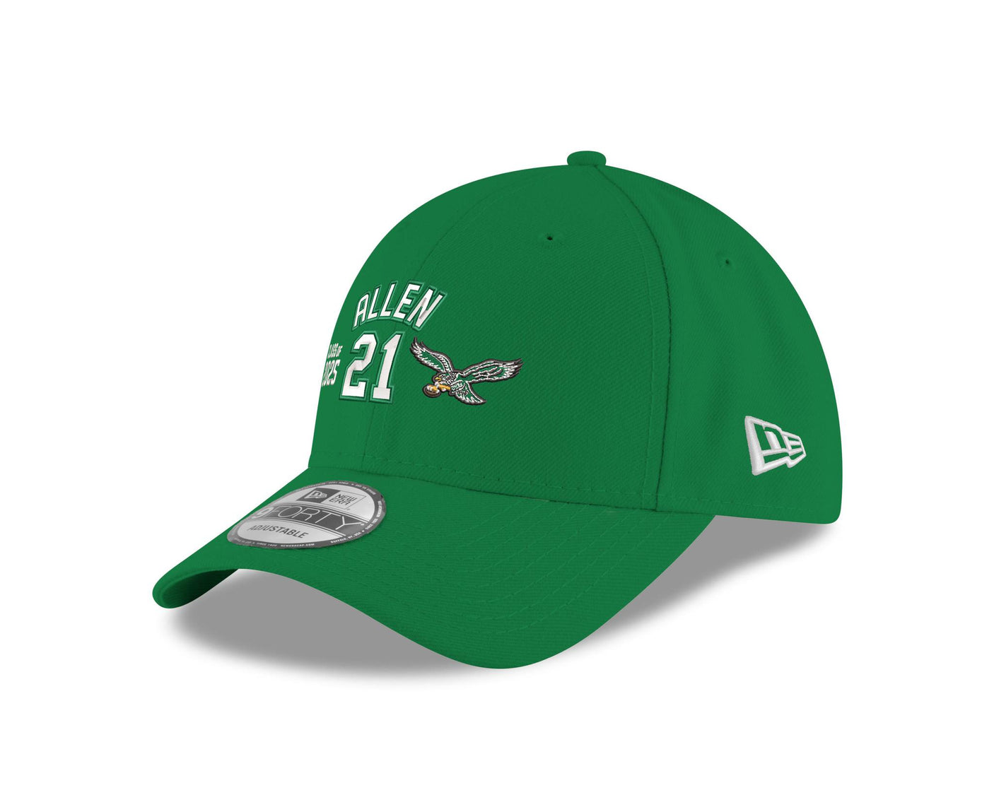 Eric Allen Eagles Class of 2025 New Era 9FORTY Name and Number Hat