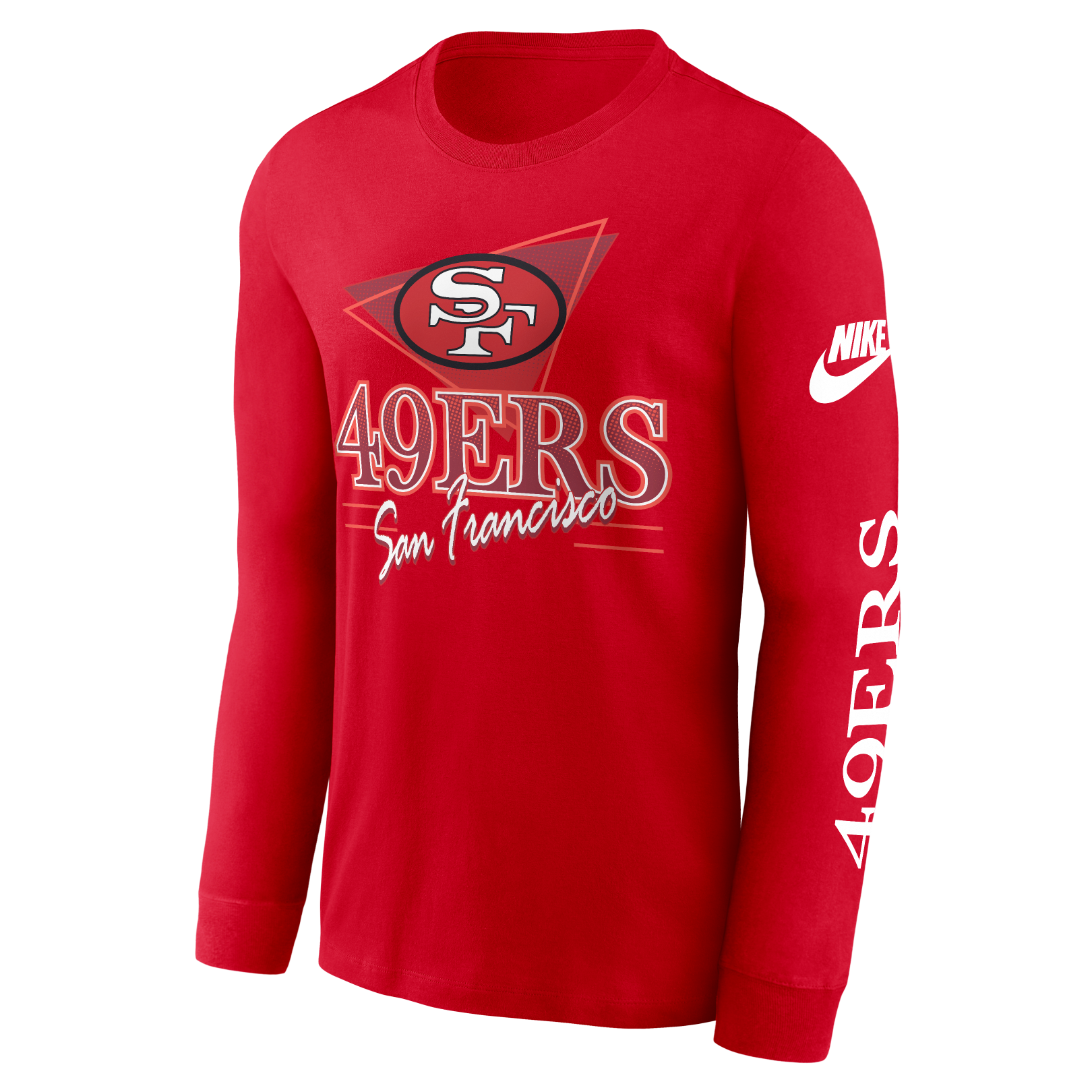 49ers nike long sleeve shirt