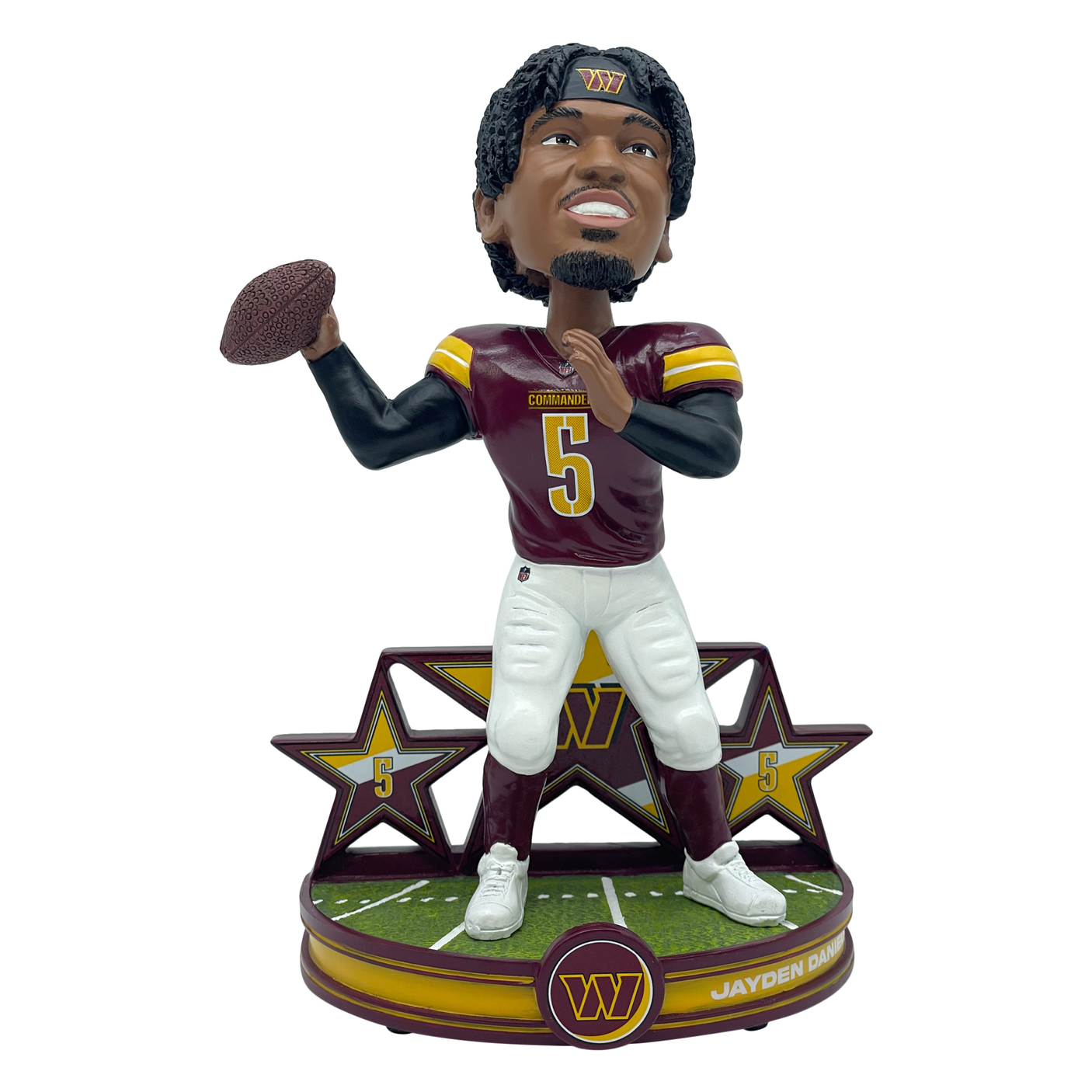 Commanders Jayden Daniels Superstar Bobblehead