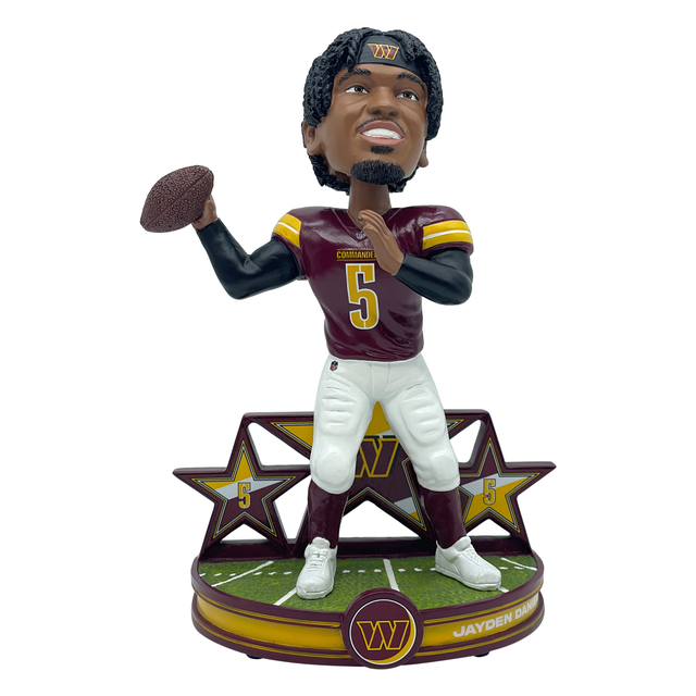 Commanders Jayden Daniels Superstar Bobblehead