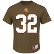 Browns Jim Brown 2017 Hall of Fame Name and Number T-Shirt