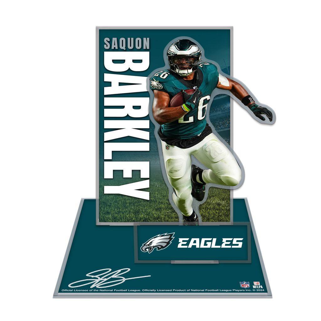 Eagles Saquon Barkley 3D Collector Stand
