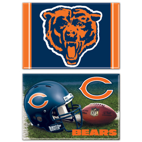 Bears 2- Pack Rectangle Magnets