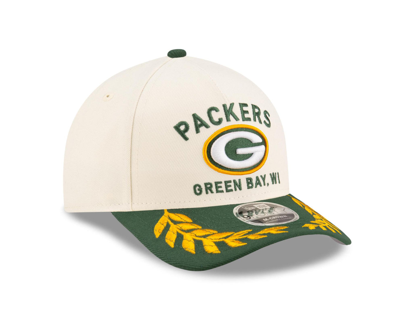Packers 2025 New Era 9FORTY Stretch Snap Color Way Draft Hat