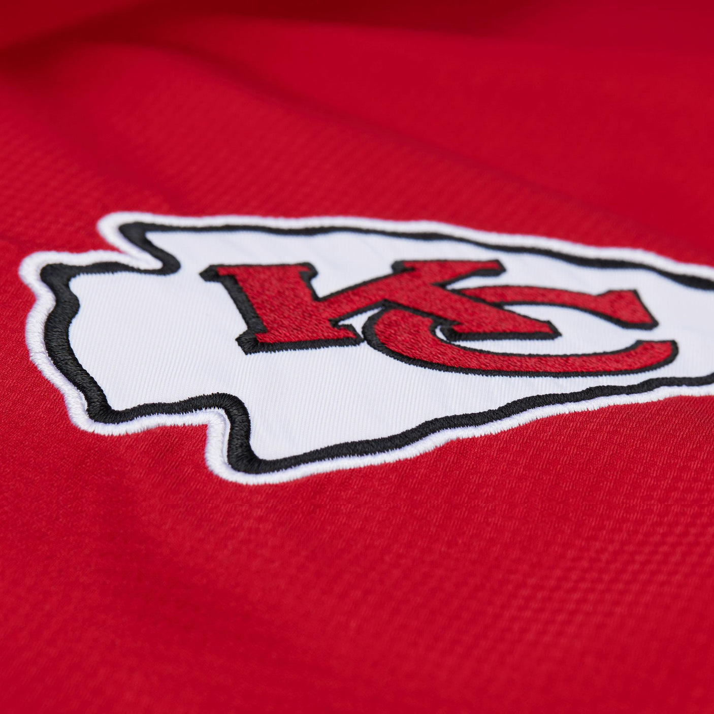 Chiefs 2025 Mitchell & Ness Men's NFL Tie Breaker Anorak Vintage Logo Lightweight Windbreaker