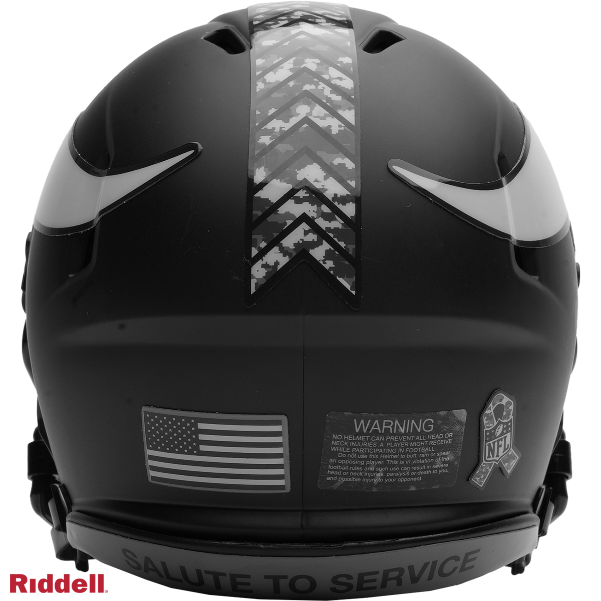 Vikings 2026 Salute to Service Mini Helmet Pro Football Hall of Fame