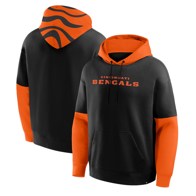 Bengals 2025 Men's Fanatics Helmet Fleece Sweatshirt