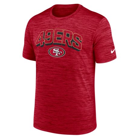 49ers 2025 Nike Men's Velocity T-Shirt