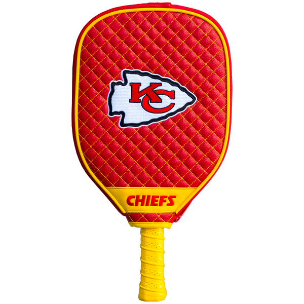 Chiefs Quilted Pickleball Paddle Cover
