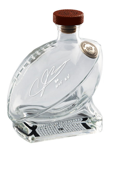 Andre Johnson Class of 2024 Canton Distillery Football Decanter