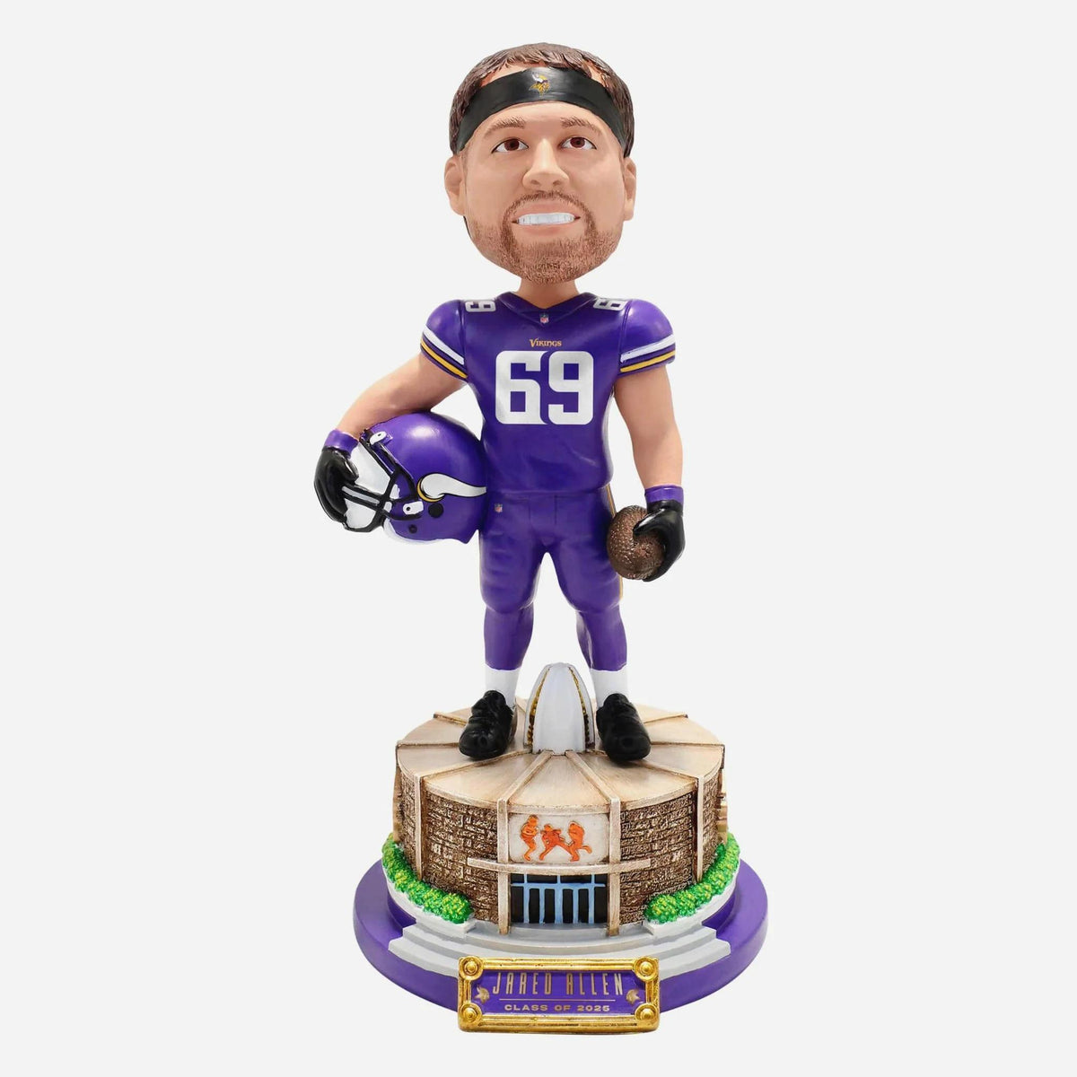 Vikings Jared Allen Pro Football Hall of Fame Rotunda Bobblehead Pro Football Hall of Fame