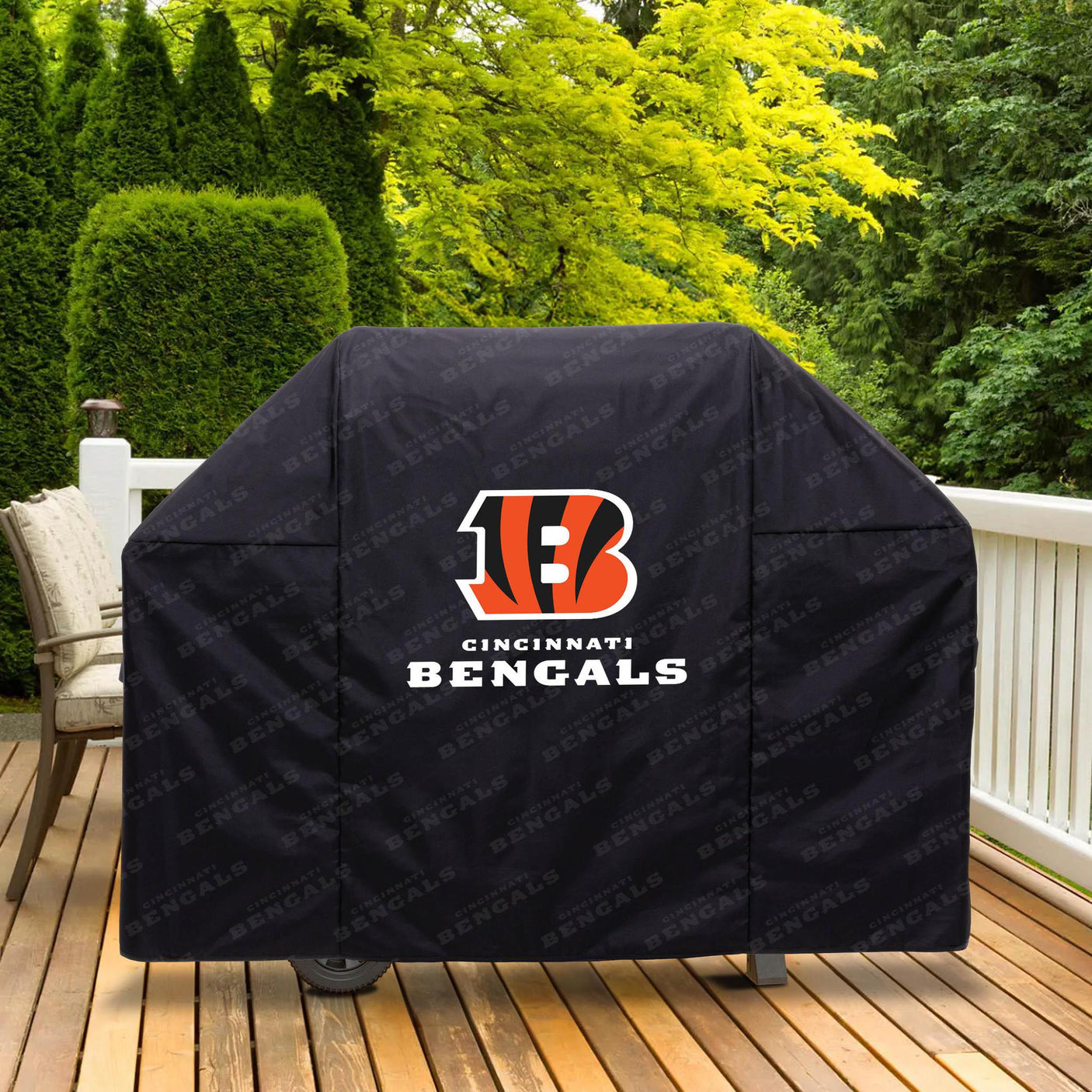 Bengals Heavy Duty Grill Cover