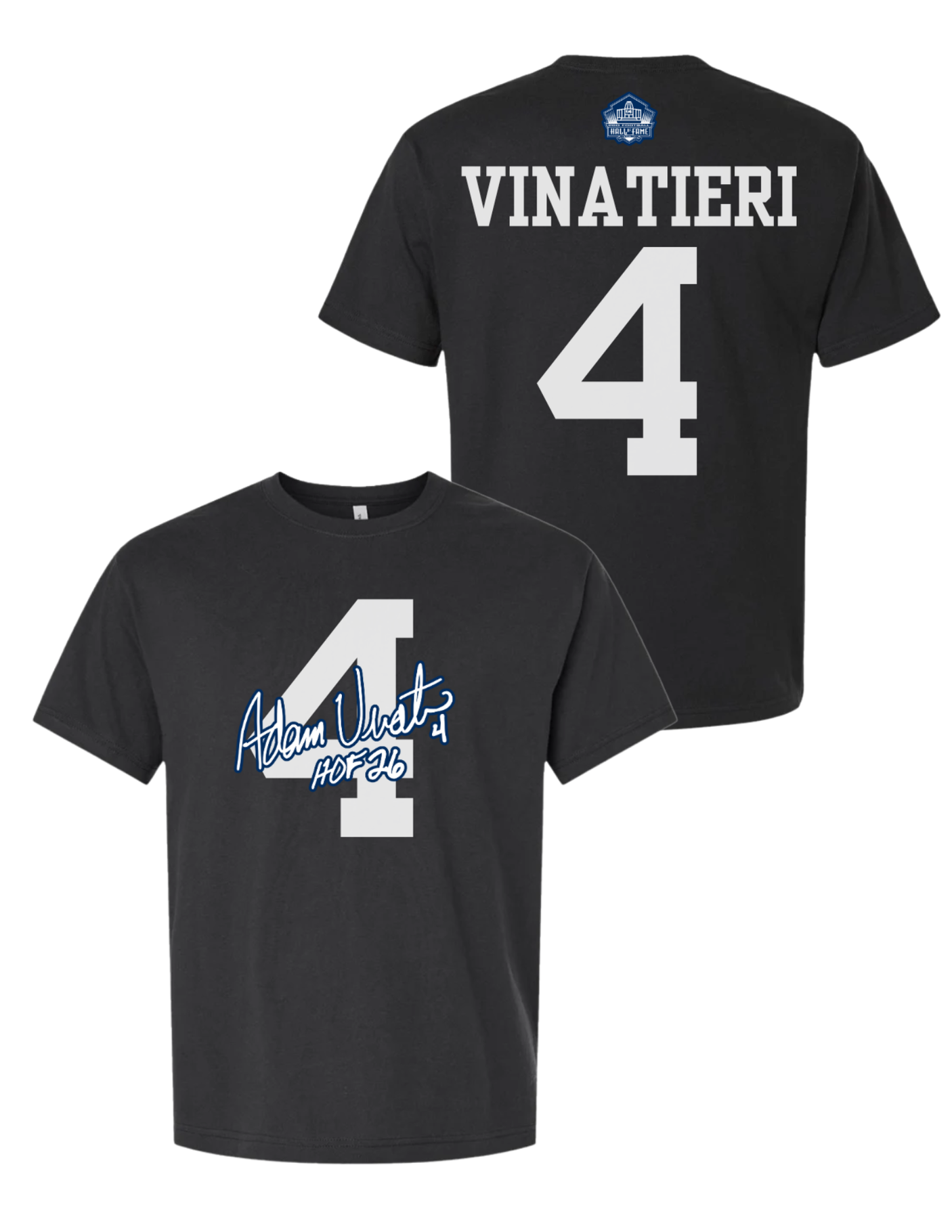 Adam Vinatieri Colts Class of 2026 Elected Signature T-Shirt