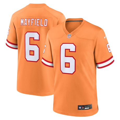 Buccaneers Baker Mayfield Nike Men's Orange Game Jersey