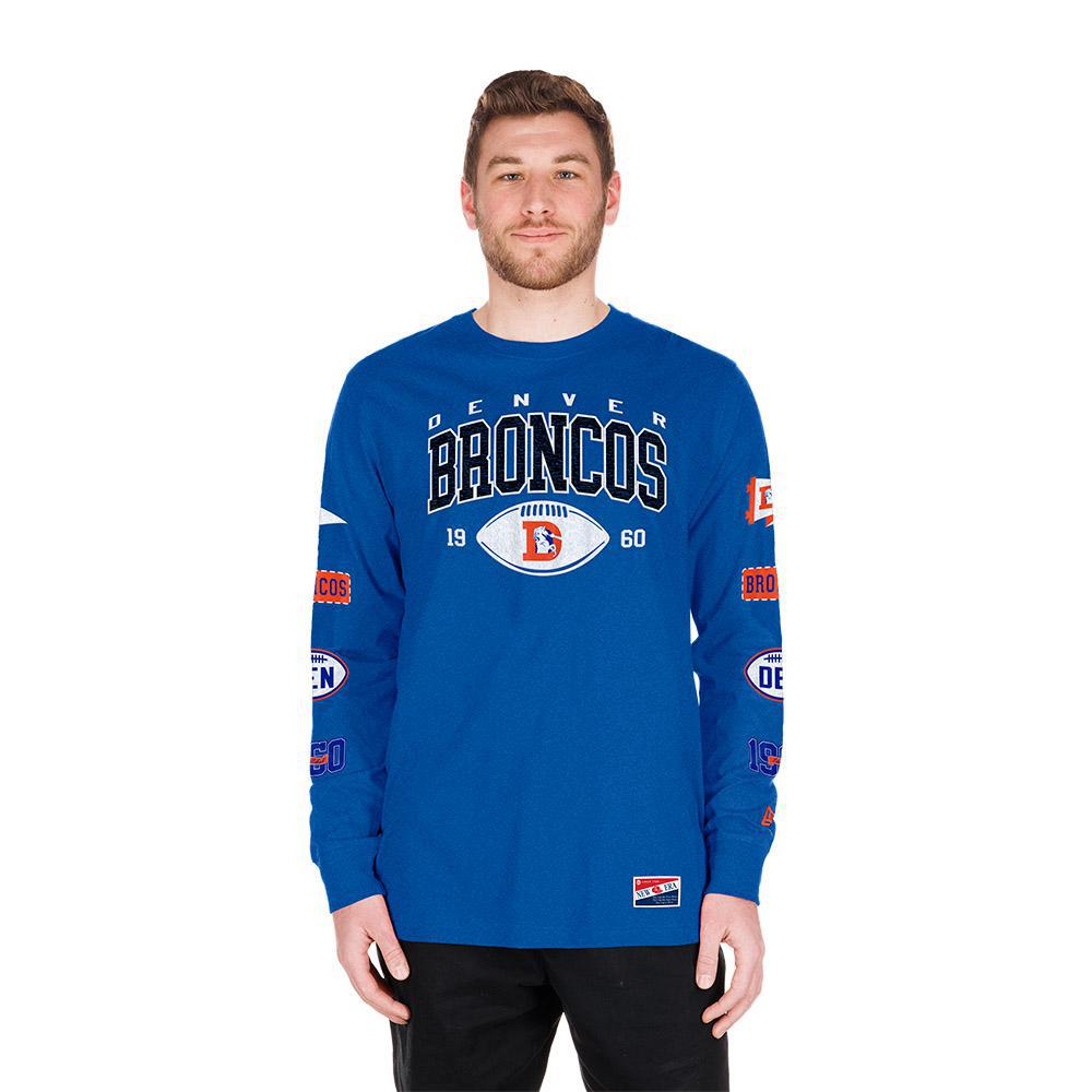 Broncos 2025 New Era Men's Long Sleeve T-Shirt