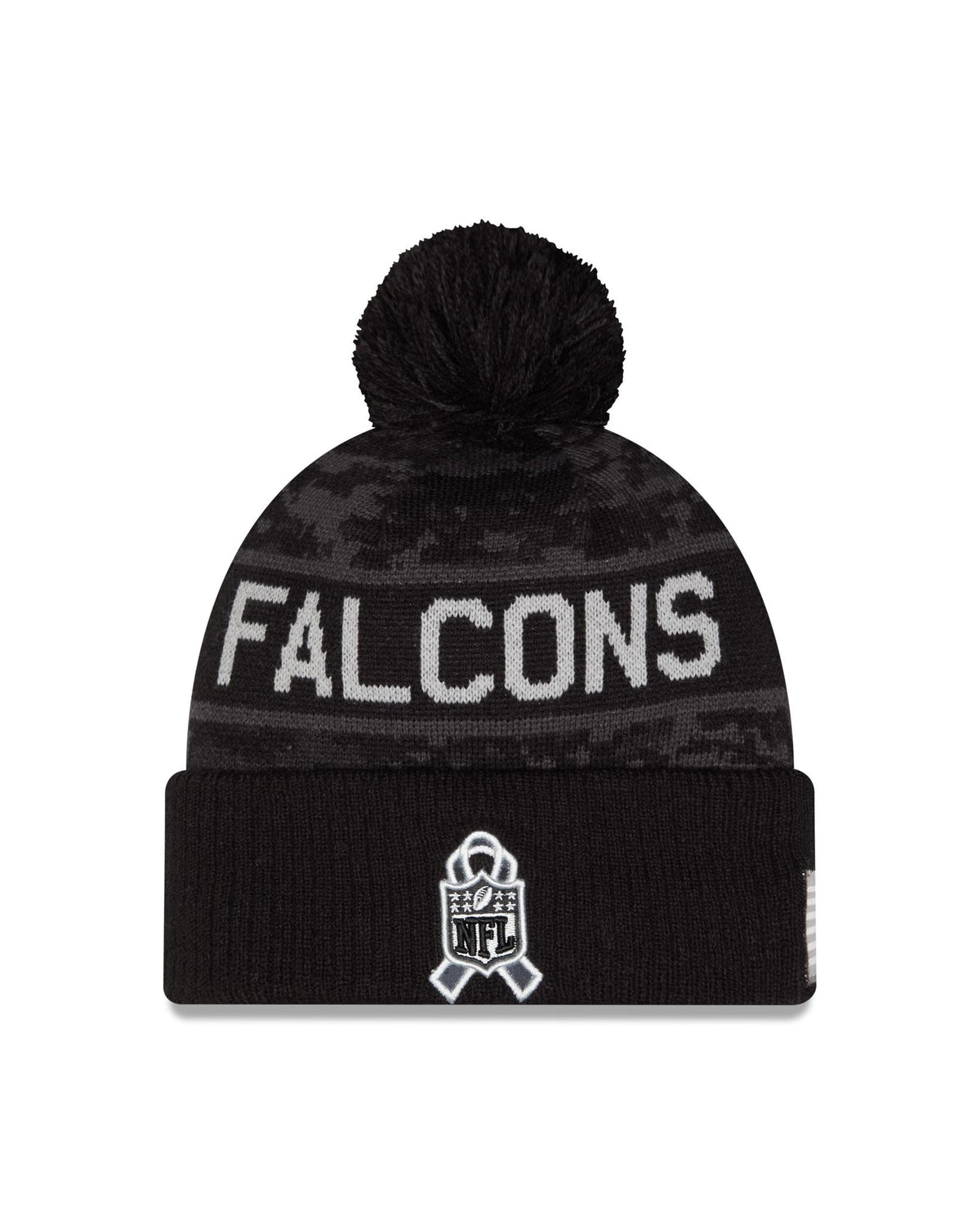 Falcons 2026 New Era Men's Salute to Service Knit Pro Football Hall of Fame