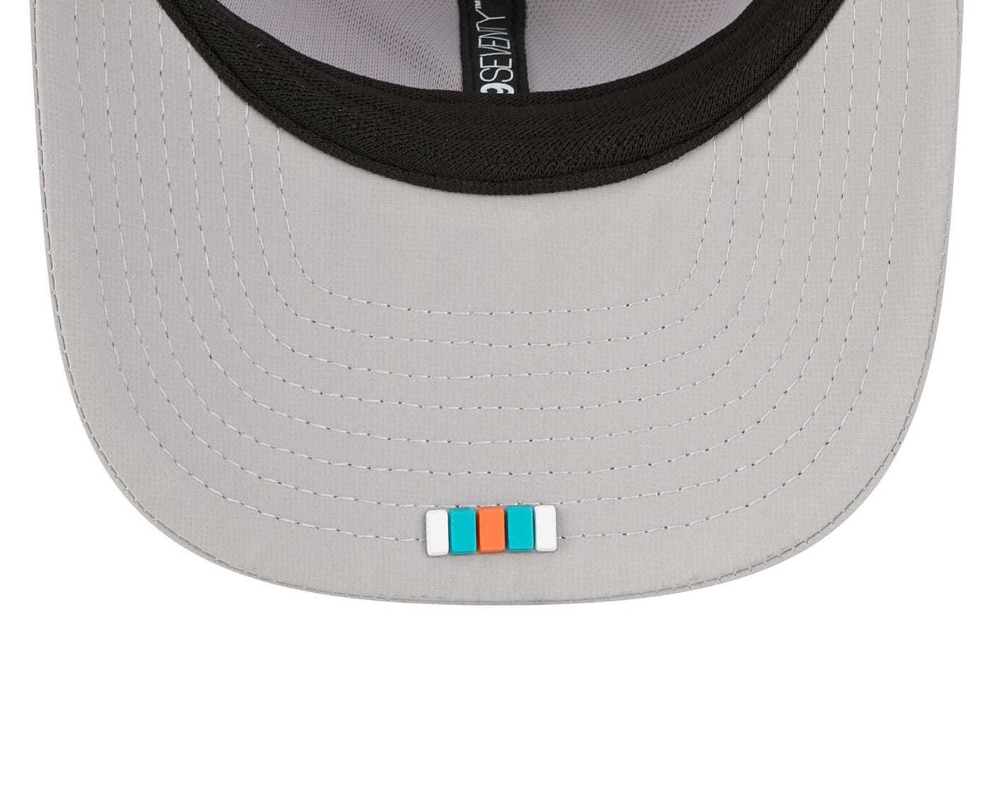 Dolphins 2025 New Era Men's 9SEVENTY Trucker Sideline Hat