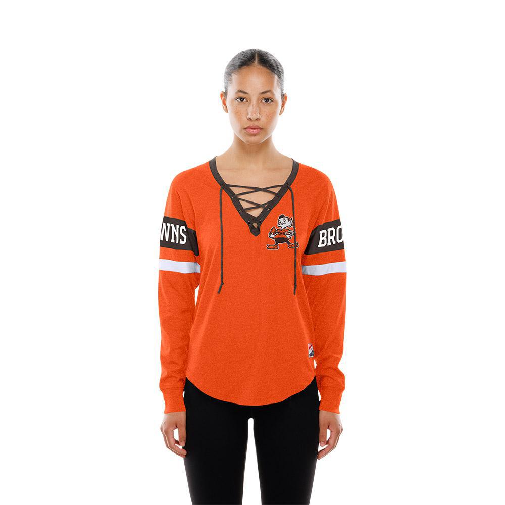Browns 2025 New Era Women's Long Sleeve T-Shirt