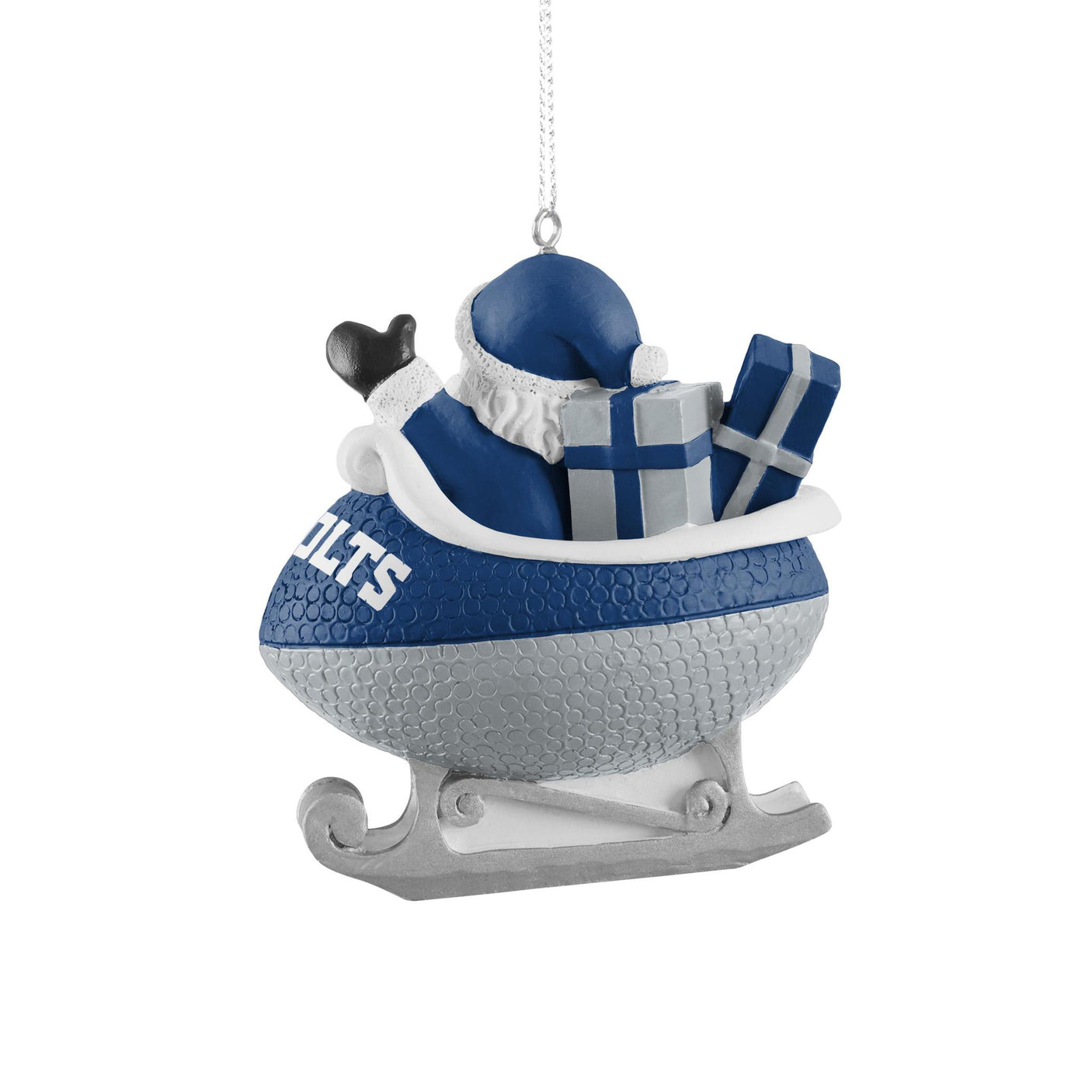 Colts Football Sleigh Ornament