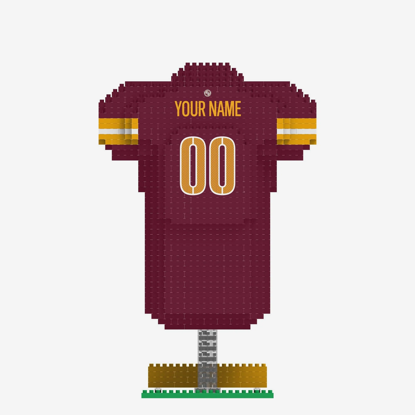 Commanders 3D Brxlz Jersey