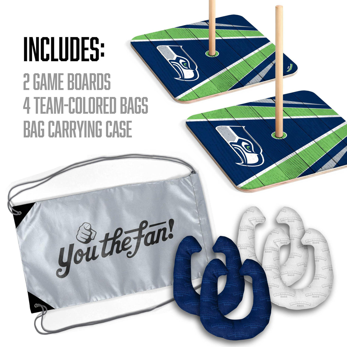 Seahawks HorseShoe Bag