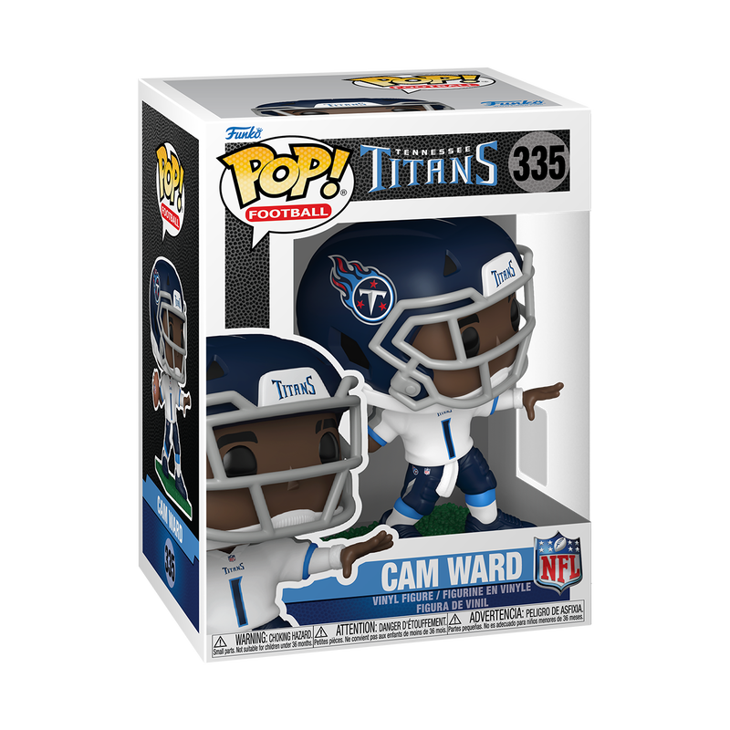 Titans Cam Ward Funko Pop! 335 Pro Football Hall of Fame