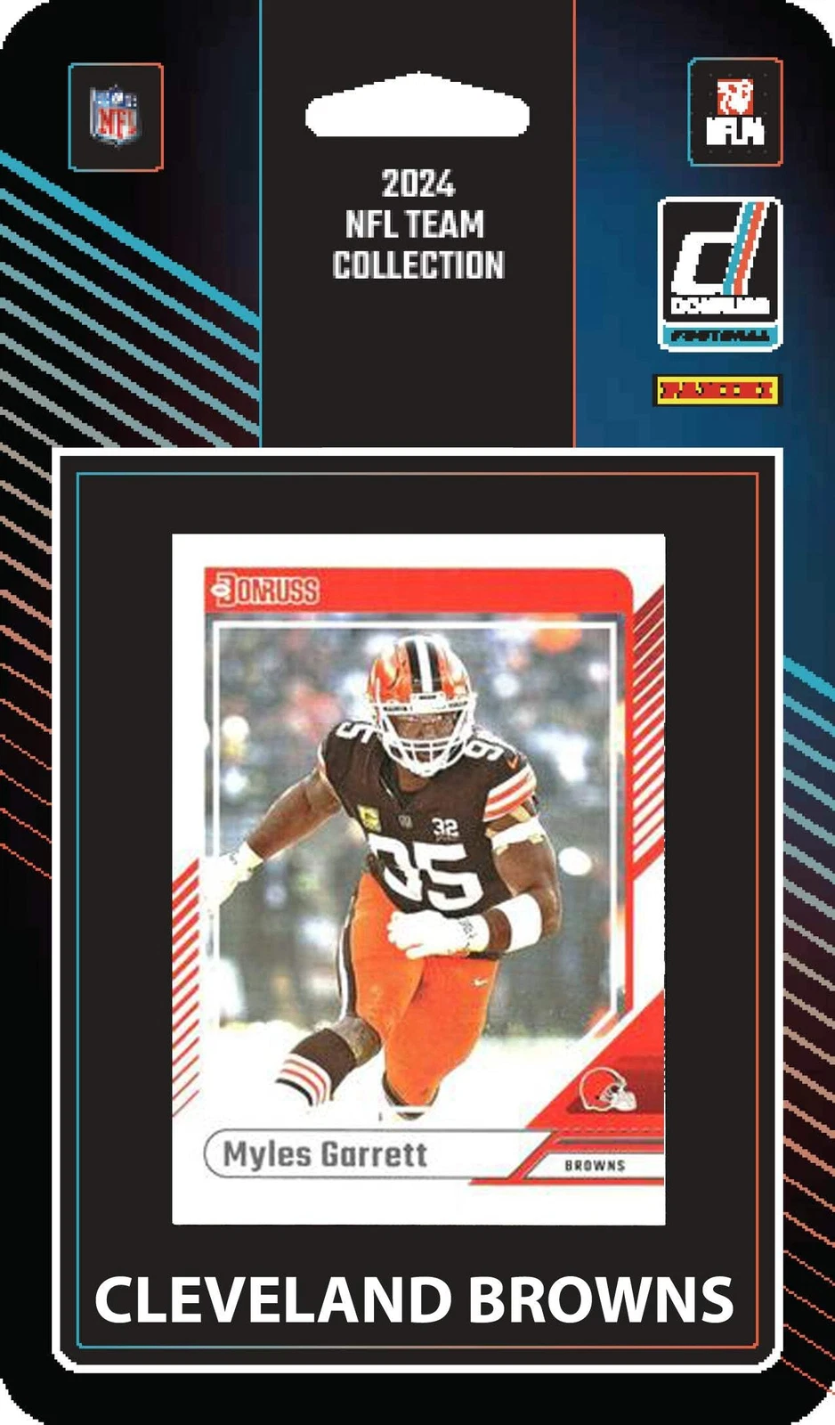 2024 Browns Donruss Team Card Set Pro Football Hall of Fame