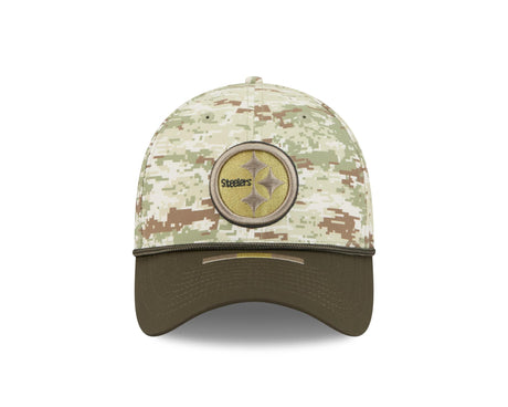 Steelers 2025 New Era Men's 39THIRTY Salute to Service Hat