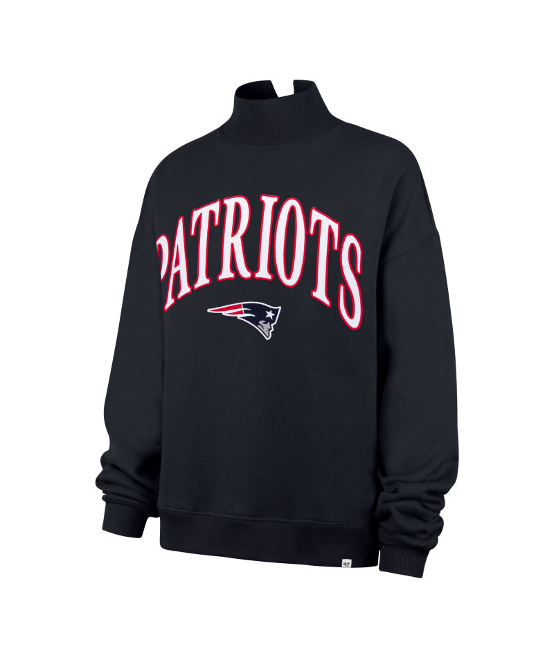 Patriots 2026 '47 Brand Women's Vantage Mock Neck Pullover (10356139720980)