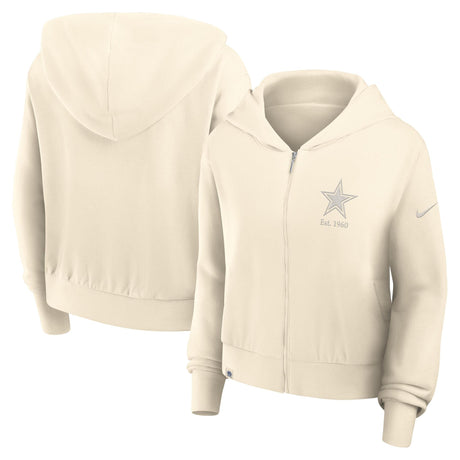Cowboys 2025 Nike Women's Glory Full Zip Hood